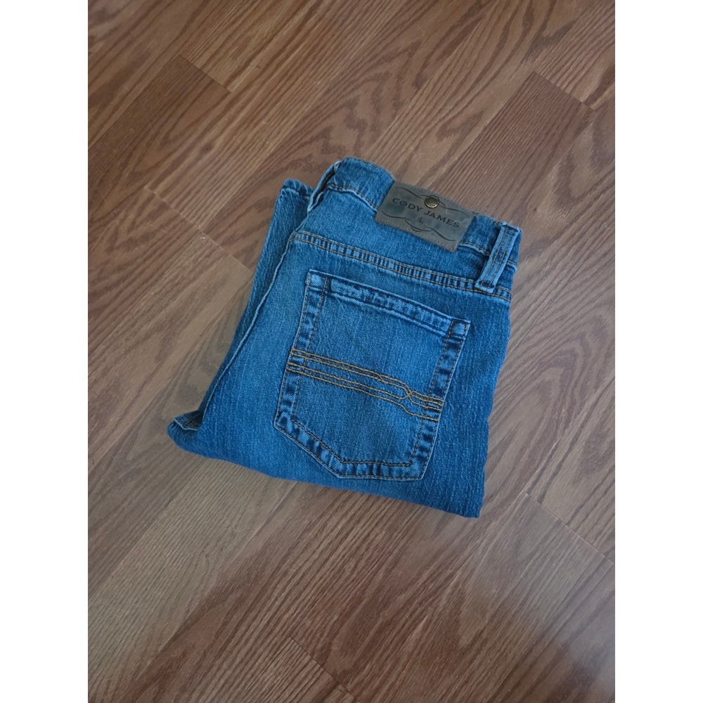 Cody‎ James Mens Medium Wash Straight Leg Western Denim Jeans 30x32 Blue
